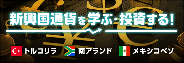 新興国通貨を学ぶ・投資する